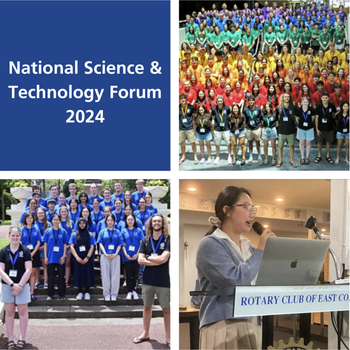 Our Candidate @ 2024 Rotary National Science and Technology Forum ...