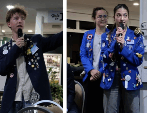 Rotary Youth Exchange – Farewell to Victoire, William & Ambre