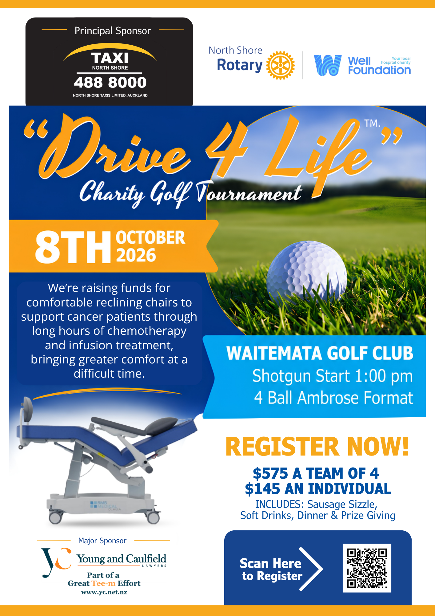 A4 Drive 4 Life Flyer